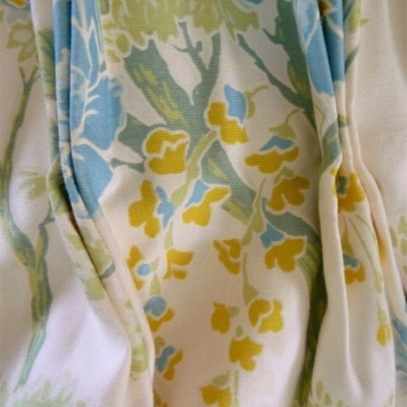 Vintage Accents Vtg Jc Penney Custom Drapes 7 Pcs 0 X 84 Peony